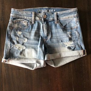 Gently worn AMERICAN EAGLE jean shorts